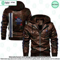 Pabst Blue Ribbon Leather Jacket