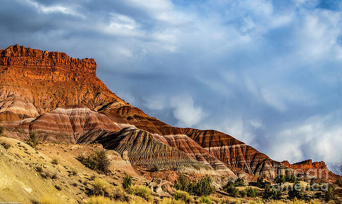 Paria Canyon Utah Print Unisex , , , Long Sleeve Tee