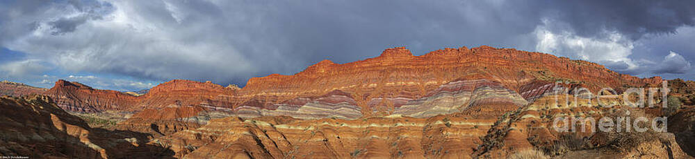 Paria Canyon Utah Panorama Print Unisex , , , Long Sleeve Tee