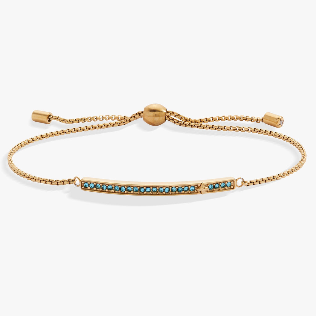 March Everyday Birthstone Pave Bolo Bracelet T-Shirts