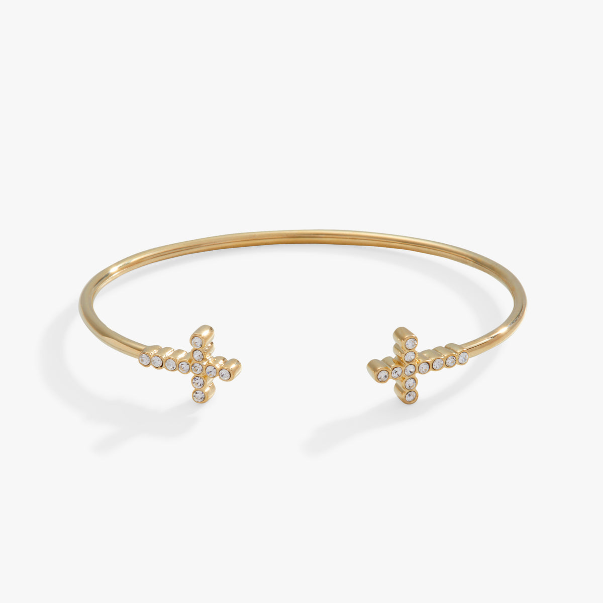 Pavé Cross Flex Cuff T-Shirts