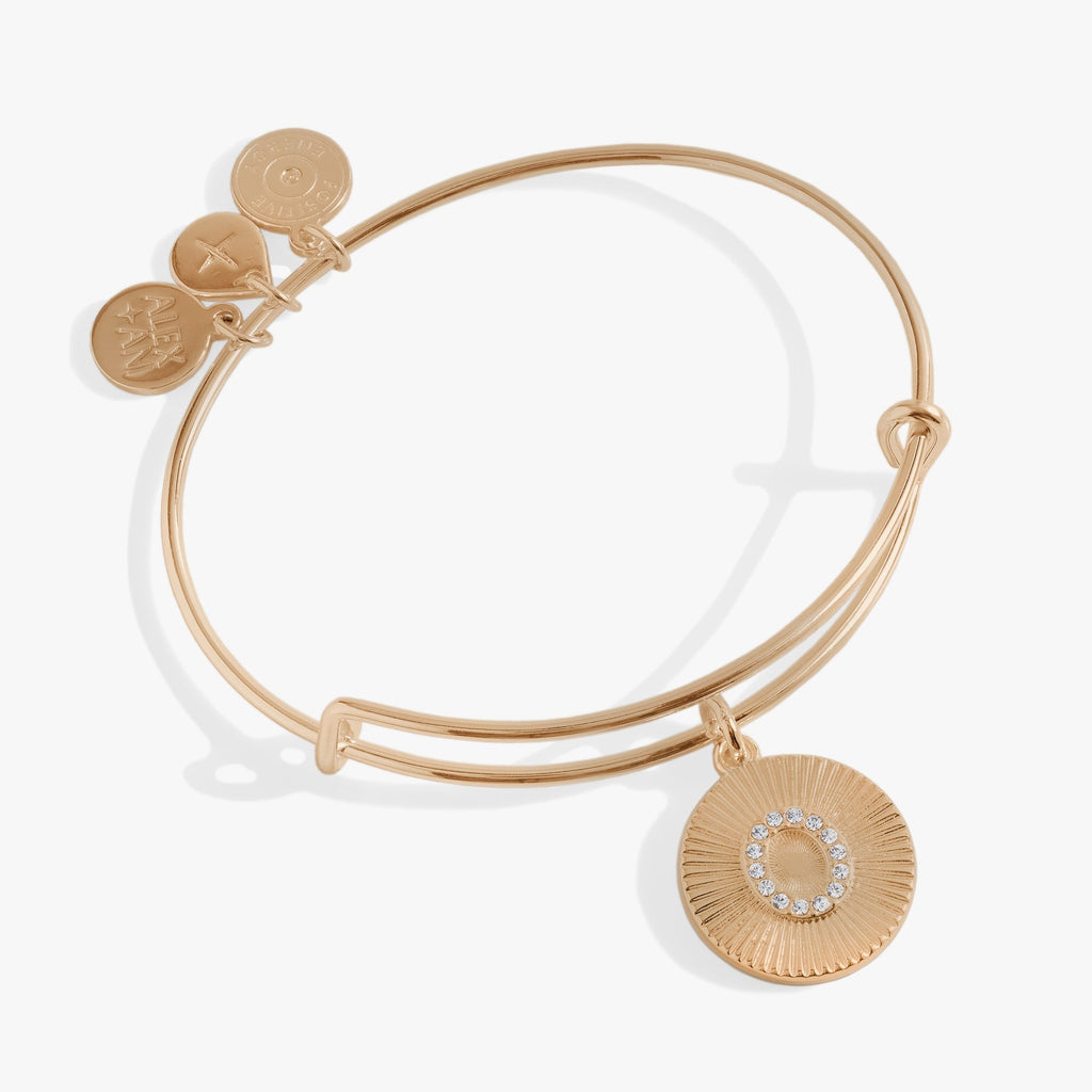 Initial O Pave Starburst Texture Bangle T-Shirts
