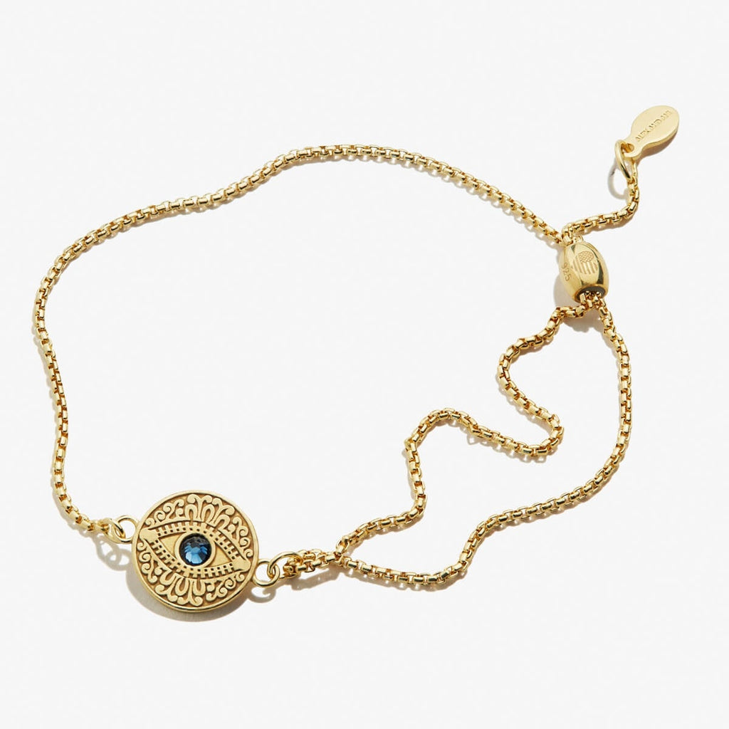 Evil Eye Crystal Pull Chain Bracelet T-Shirts