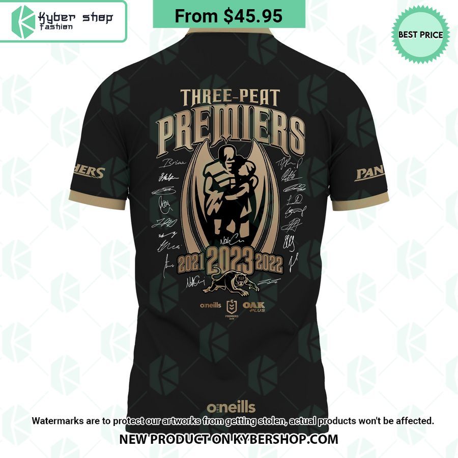Penrith Panthers 3 Peats Premiers Polo Shirt