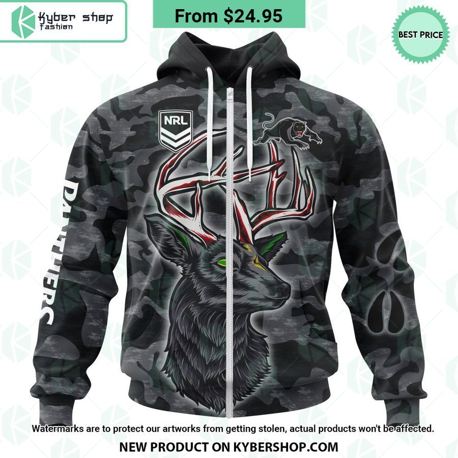 Penrith Panthers Motocross Design CUSTOM Hoodie