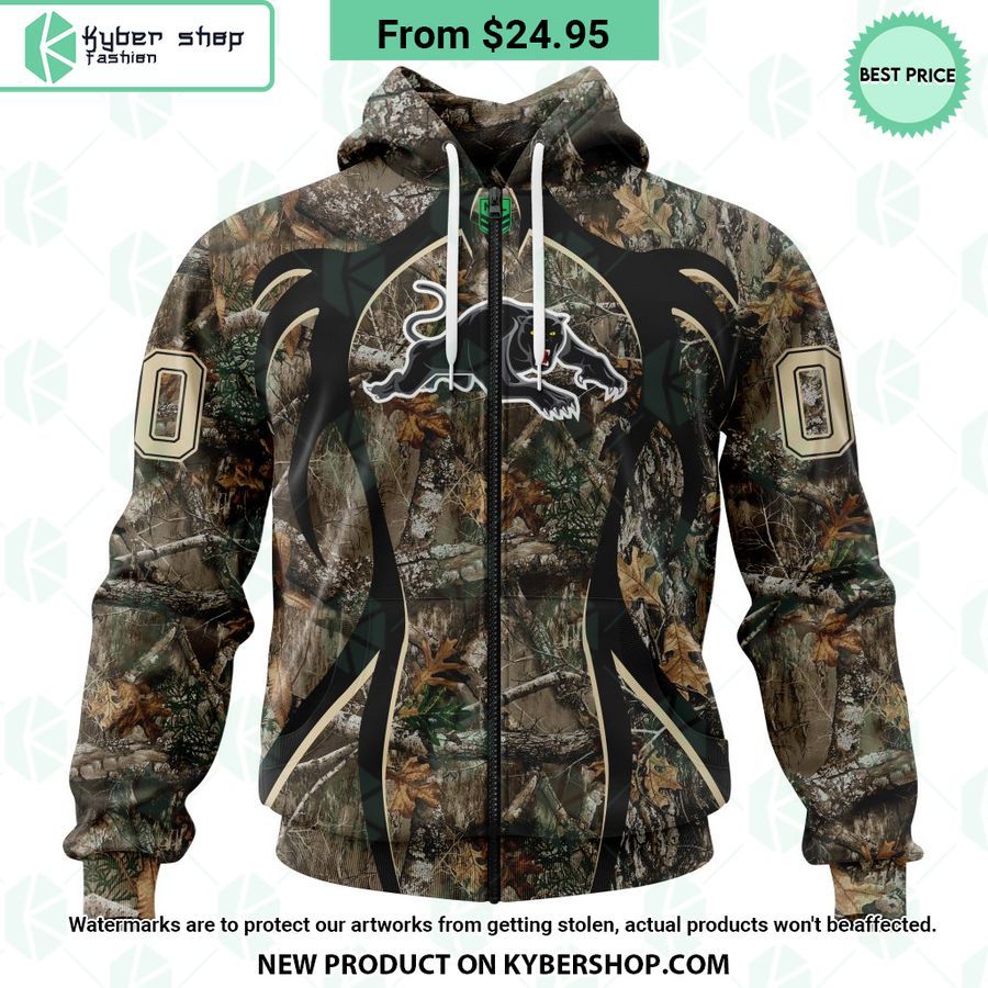 Penrith Panthers Hunting Camo CUSTOM Hoodie