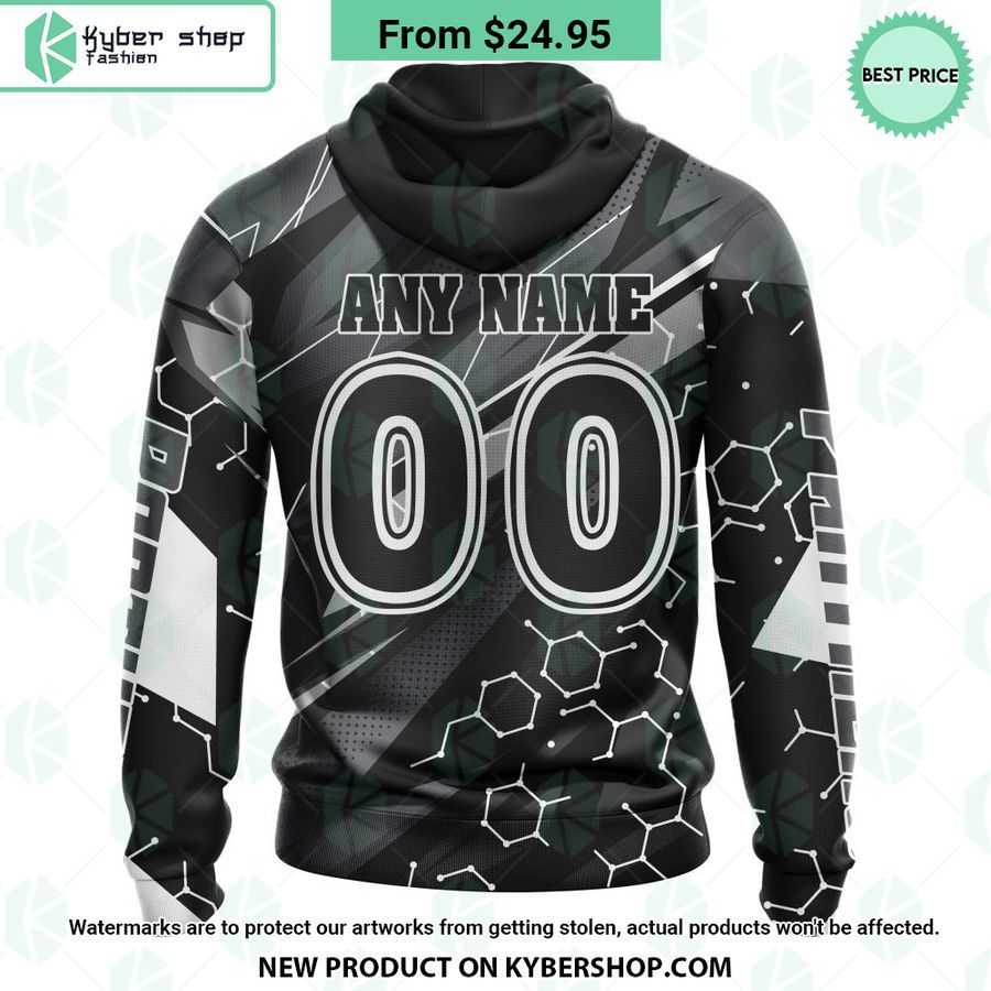 Penrith Panthers Skull Art Design CUSTOM Hoodie