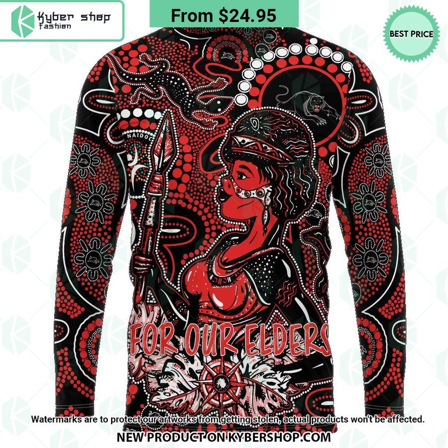 Penrith Panthers NAIDOC Week Woman Design CUSTOM Hoodie