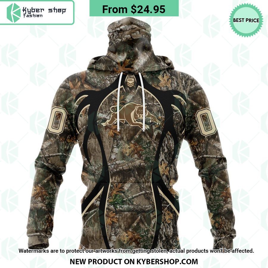 Penrith Panthers NRL Hunting Camo CUSTOM Hoodie