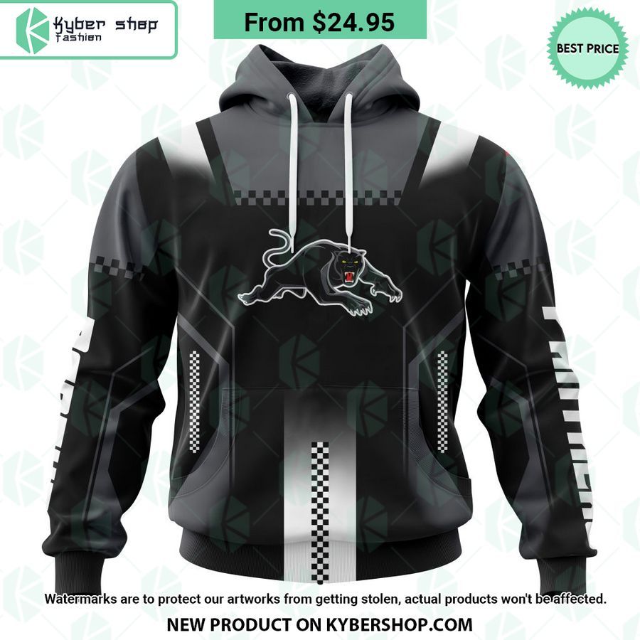 Penrith Panthers NRL Motocross CUSTOM Hoodie