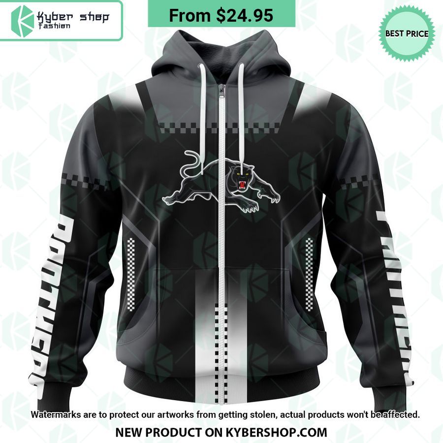 Penrith Panthers NRL Motocross CUSTOM Hoodie