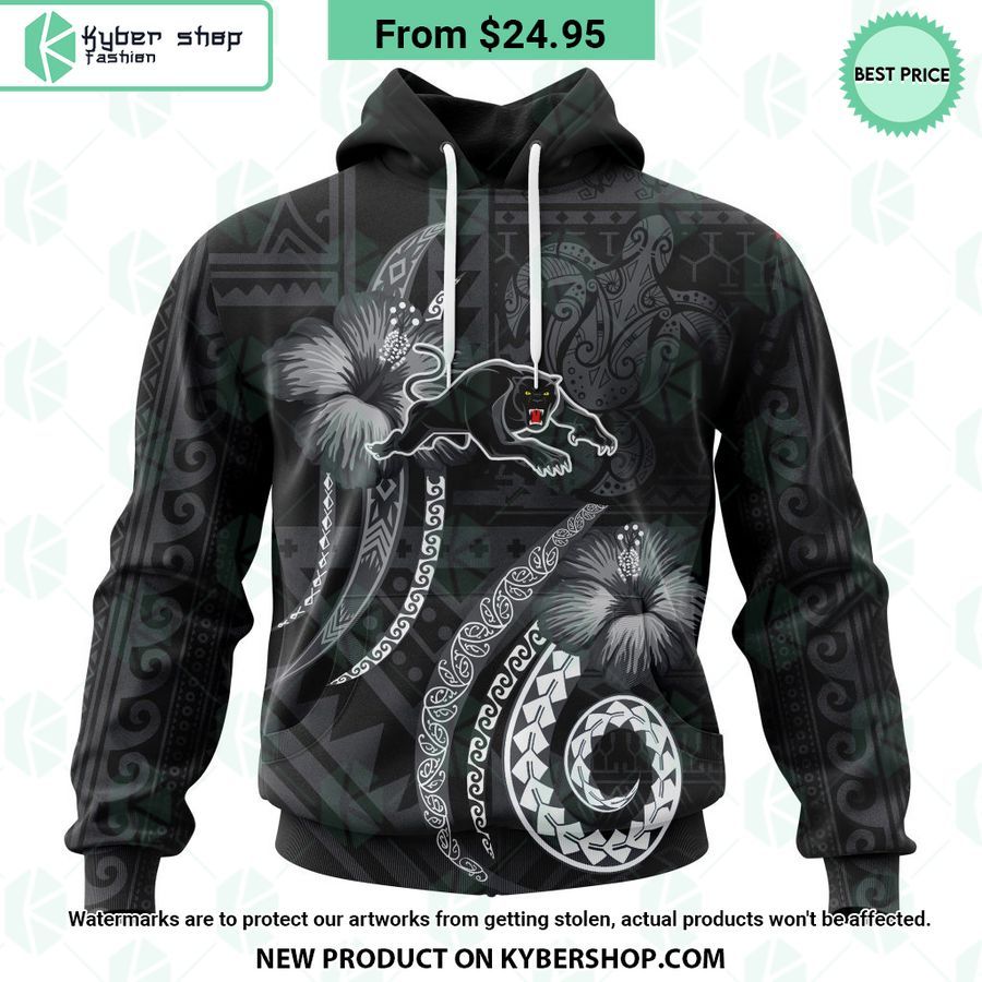 Penrith Panthers Polynesian Design CUSTOM Hoodie