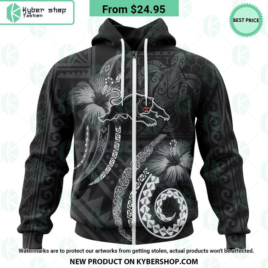 Penrith Panthers Polynesian Design CUSTOM Hoodie