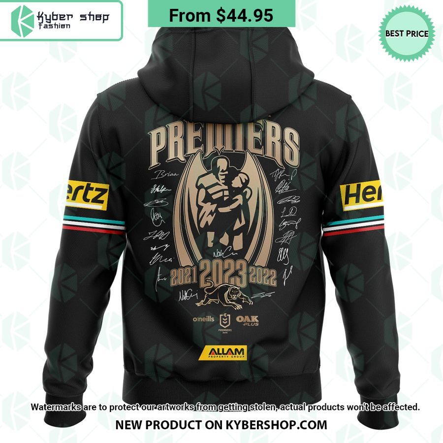Penrith Panthers Premiers 3 Peats Hoodie