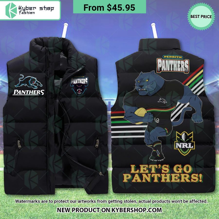 Penrith Panthers Puffer Down Jacket