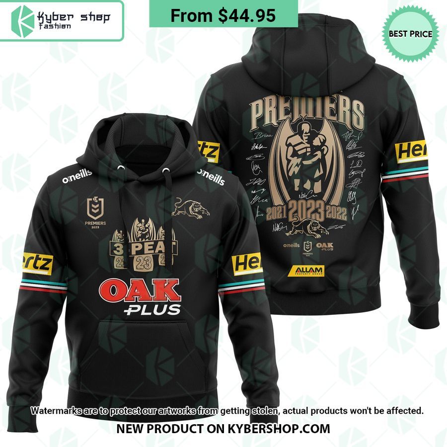 Penrith Panthers Three Peat Premiers Hoodie
