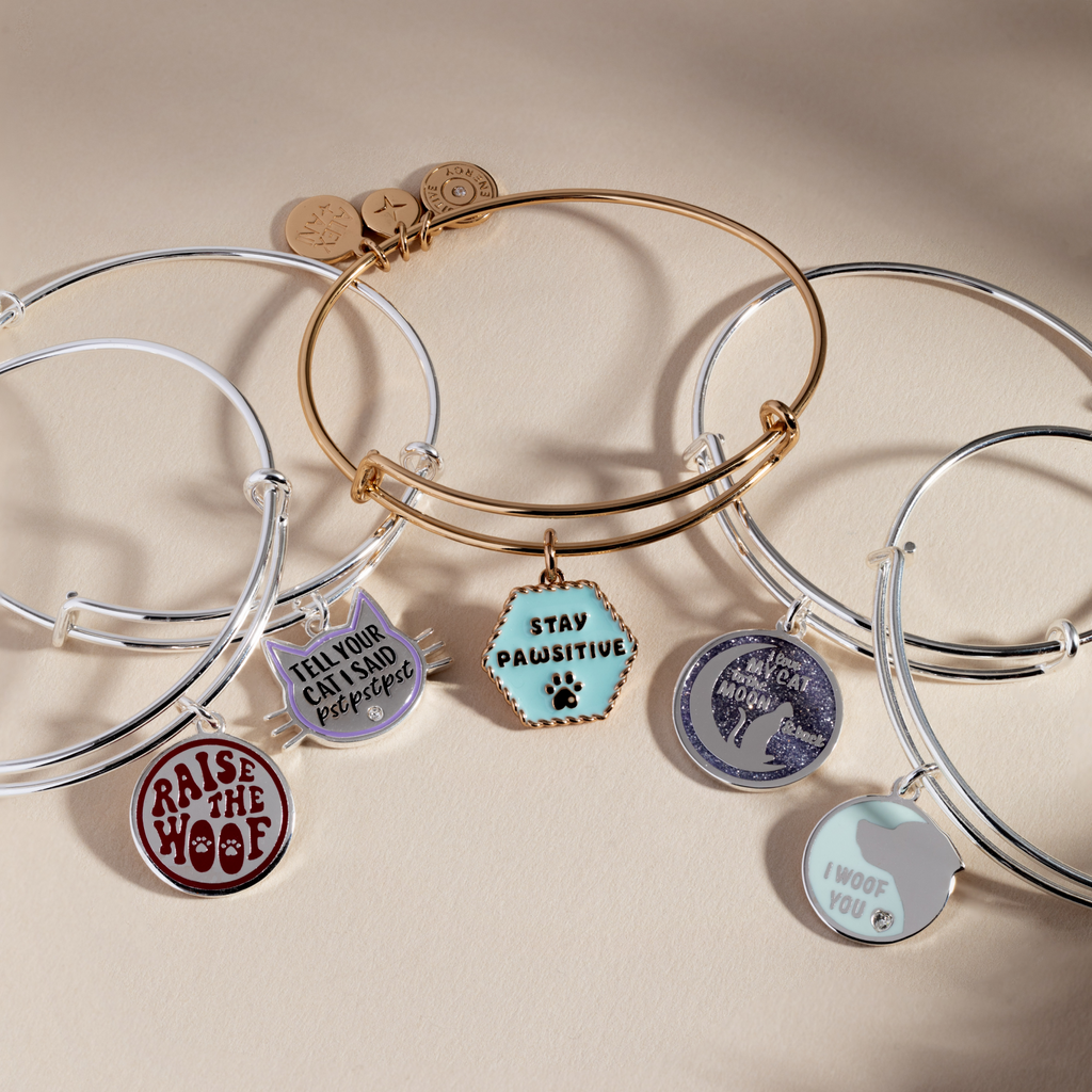'Love My Cat Moon Back' Bangle T-Shirts