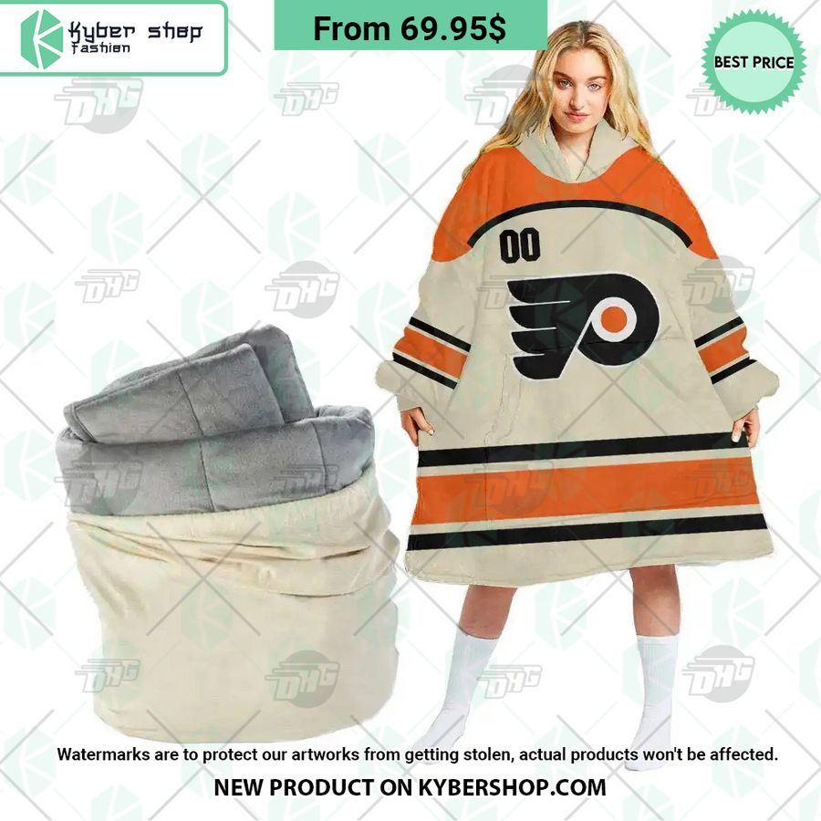Philadelphia Flyers Hoodie Blanket