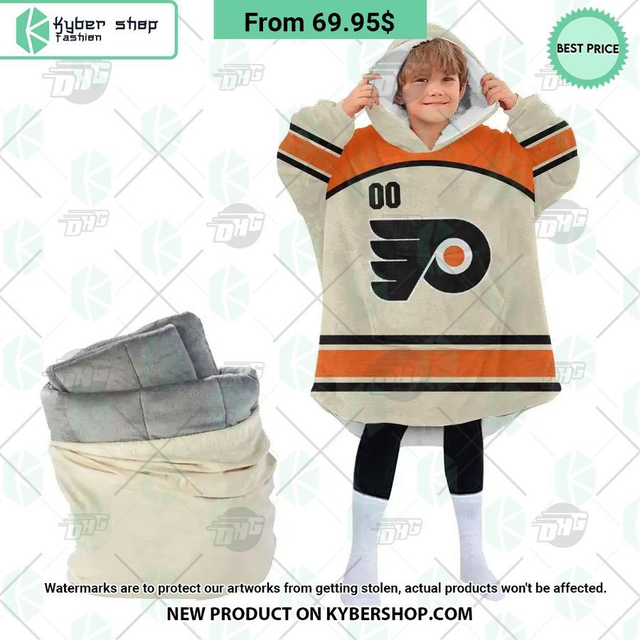Philadelphia Flyers Hoodie Blanket