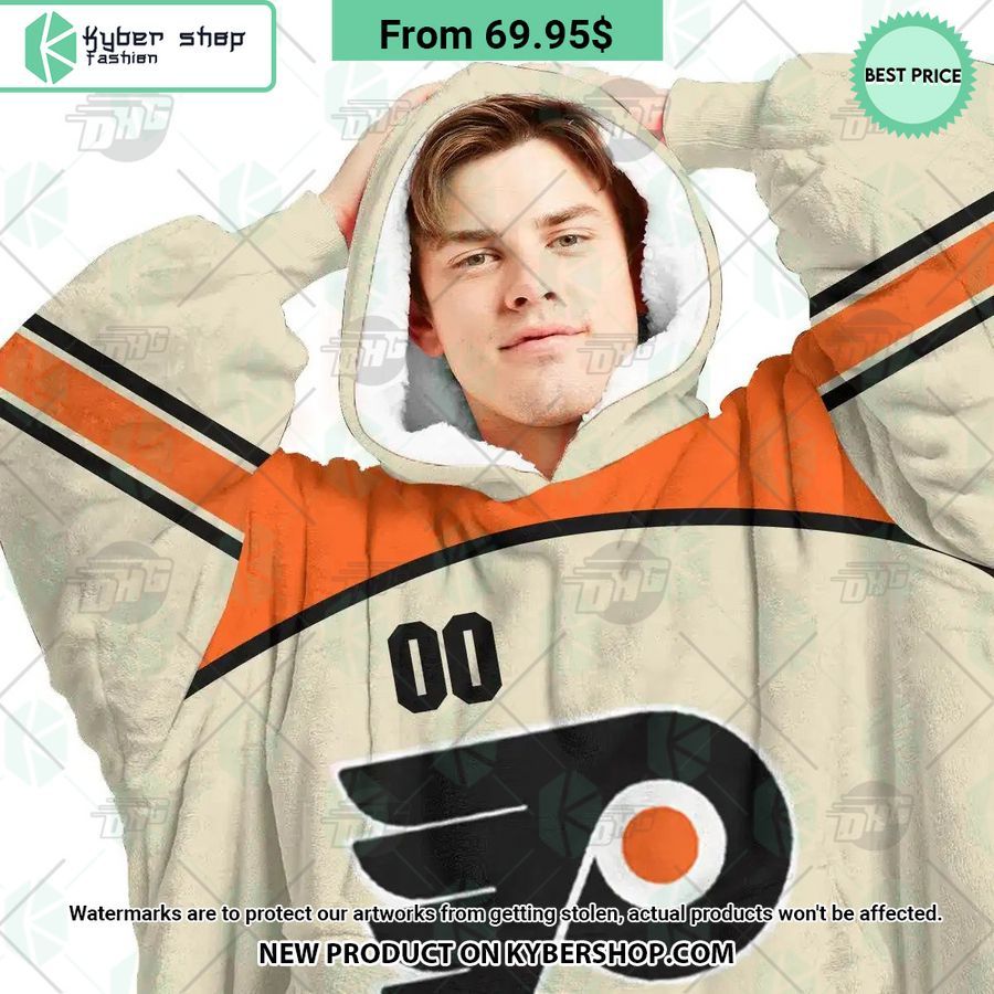 Philadelphia Flyers Hoodie Blanket