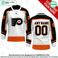 Philadelphia Flyers Reverse Retro CUSTOM Hockey Jersey