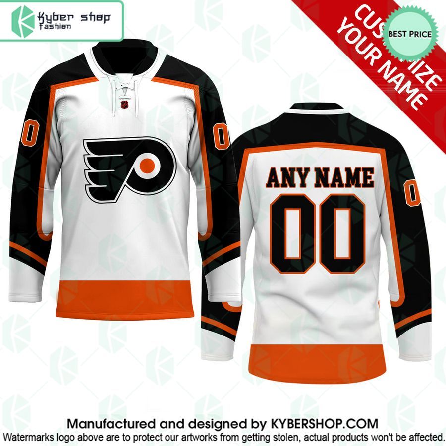 Philadelphia Flyers Reverse Retro CUSTOM Hockey Jersey