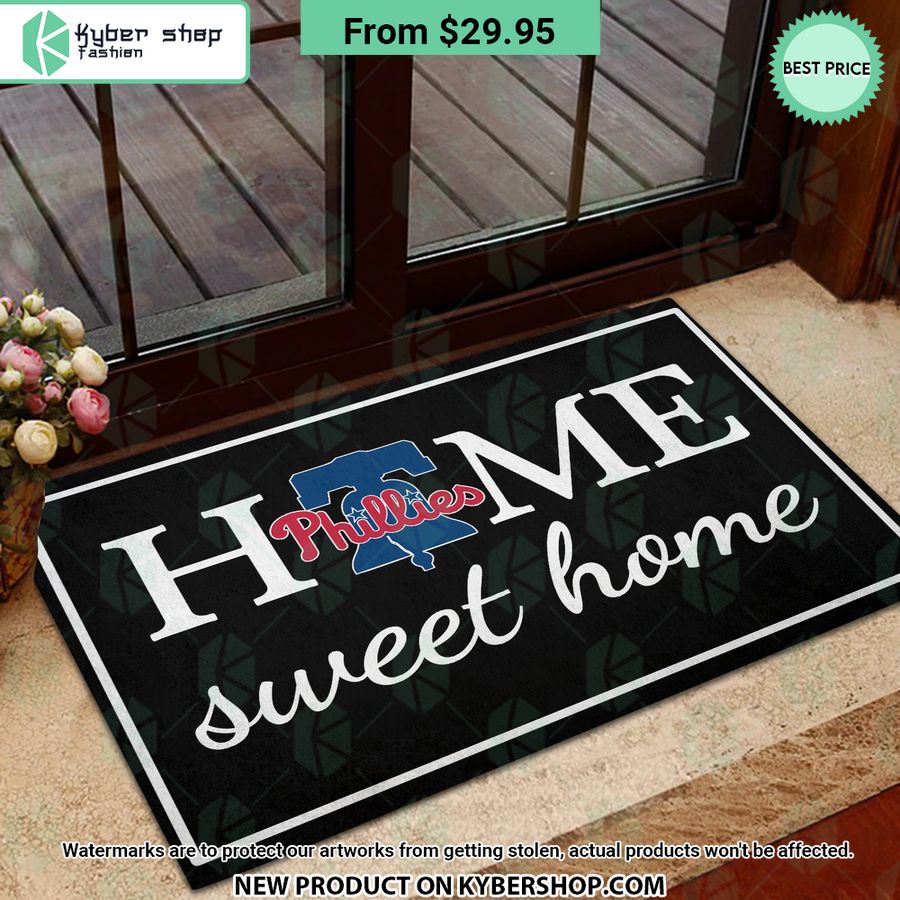 Philadelphia Phillies Home Sweet Home Doormat