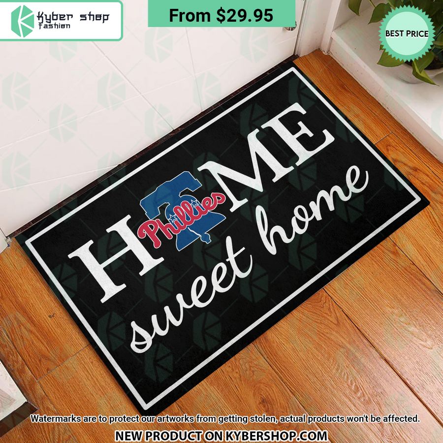 Philadelphia Phillies Home Sweet Home Doormat