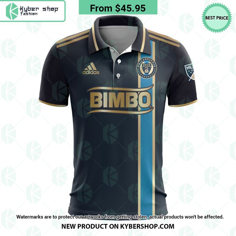 Philadelphia Union 2023 Home MLS CUSTOM Polo Shirt