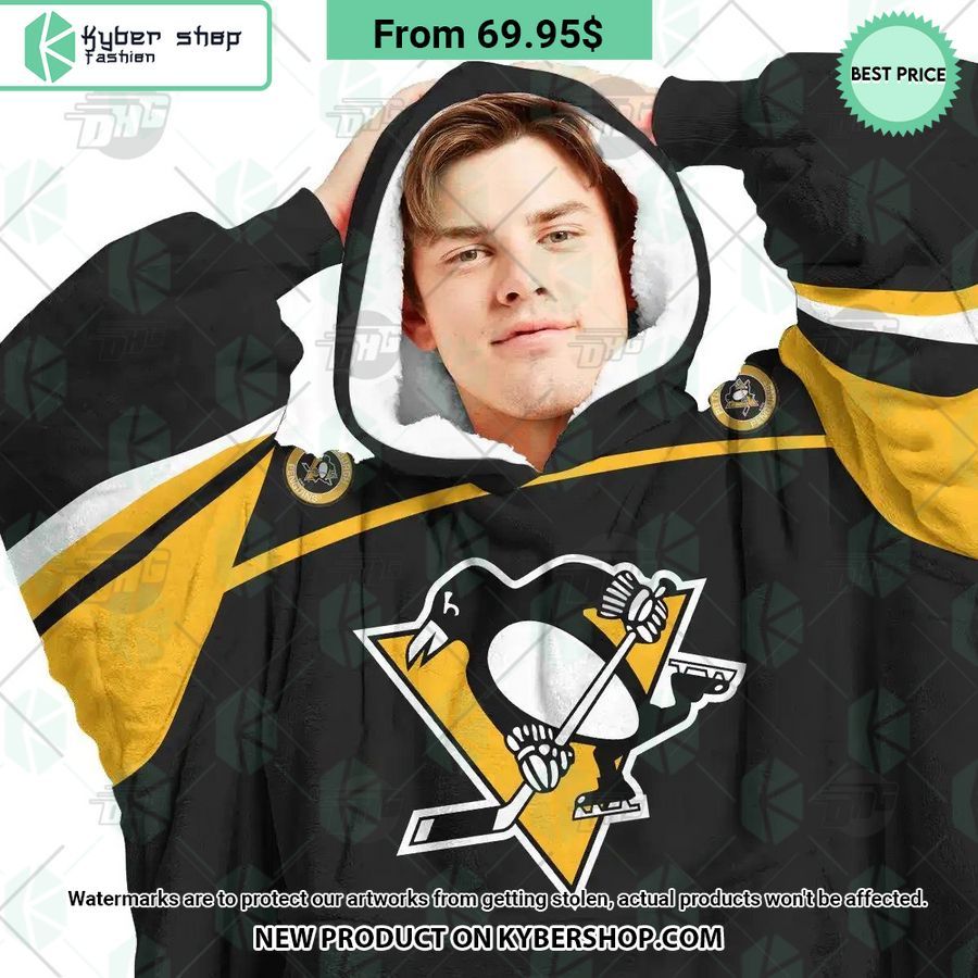 Pittsburgh Penguins Hoodie Blanket