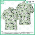 Plane Hibiscus Hawaiian Shirt