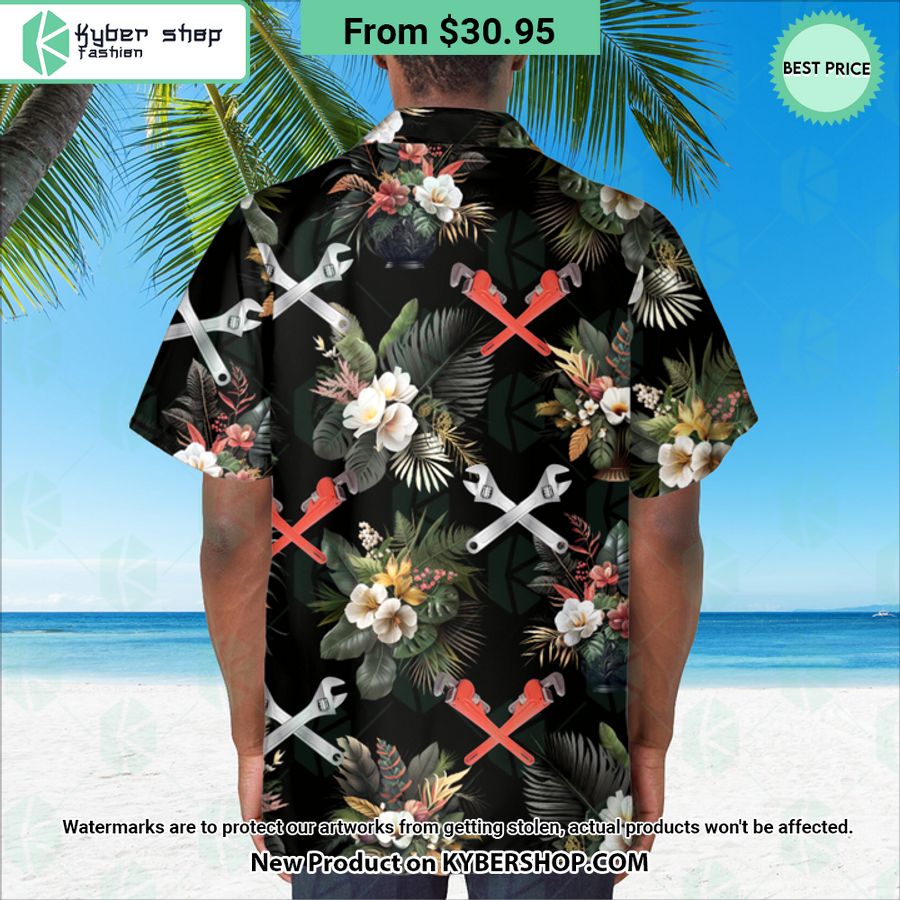 Plumber Tools Hawaiian Shirt