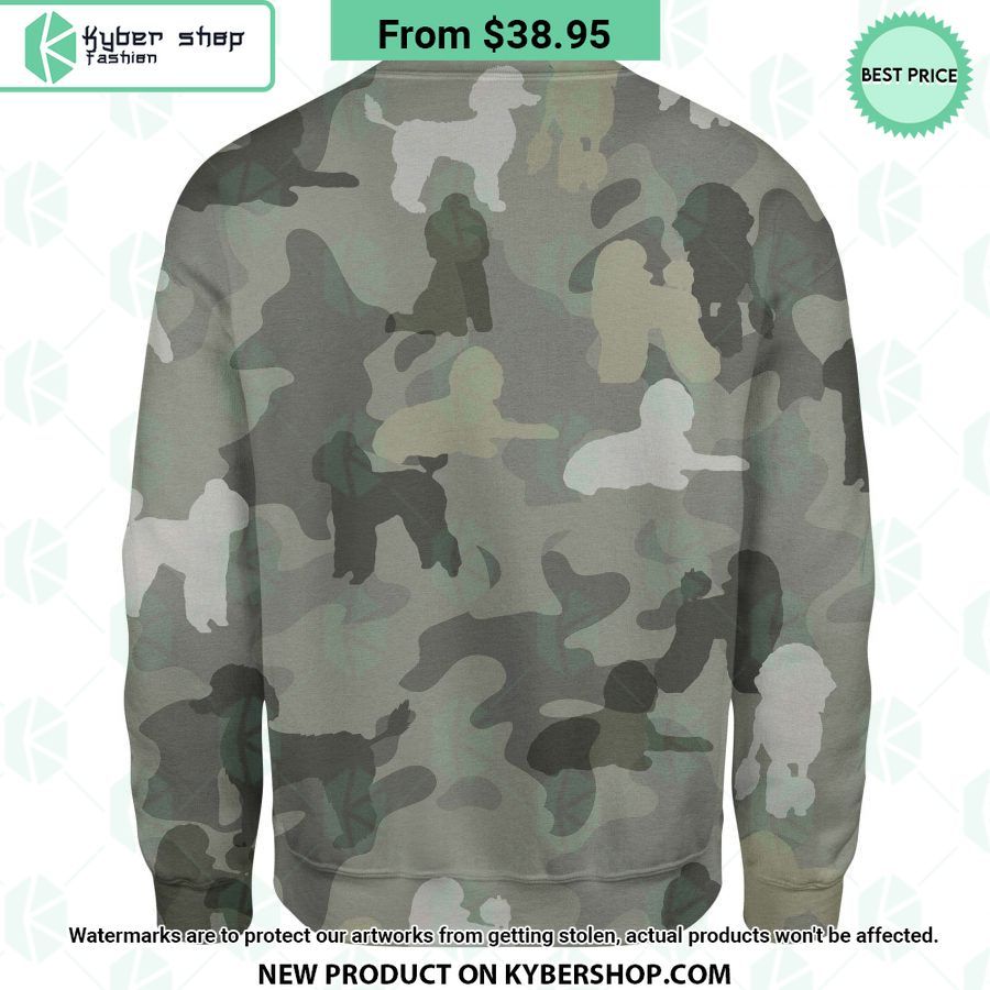 Poodle Camo Sweatshirt