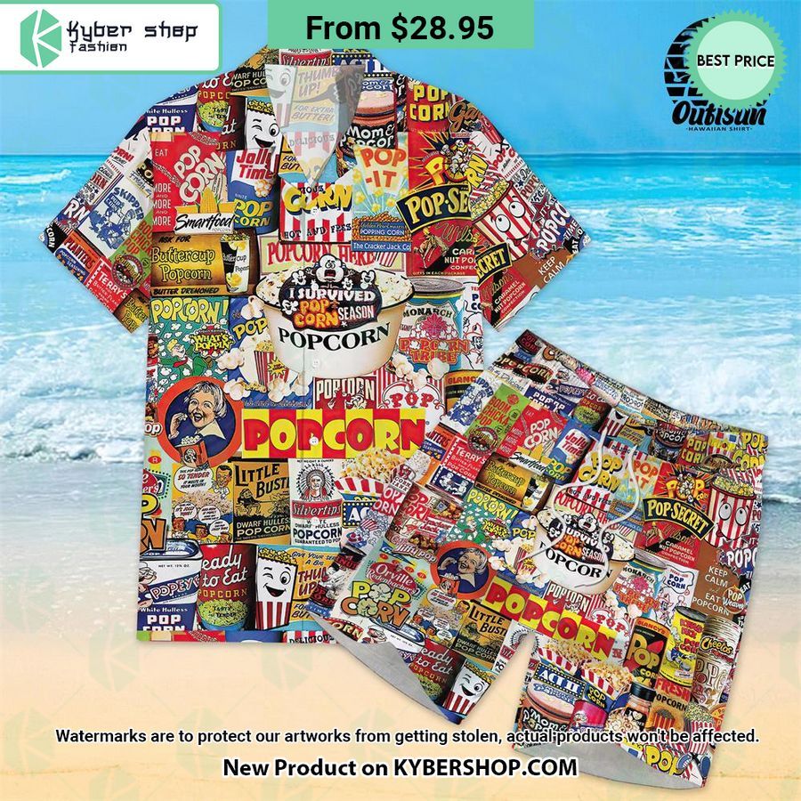 Popcorn Hawaiiian Shirt