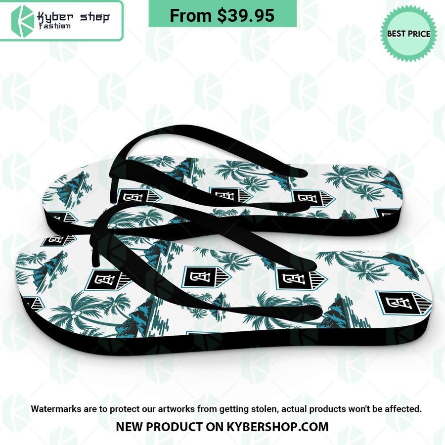Port Adelaide Football Club Flip Flop