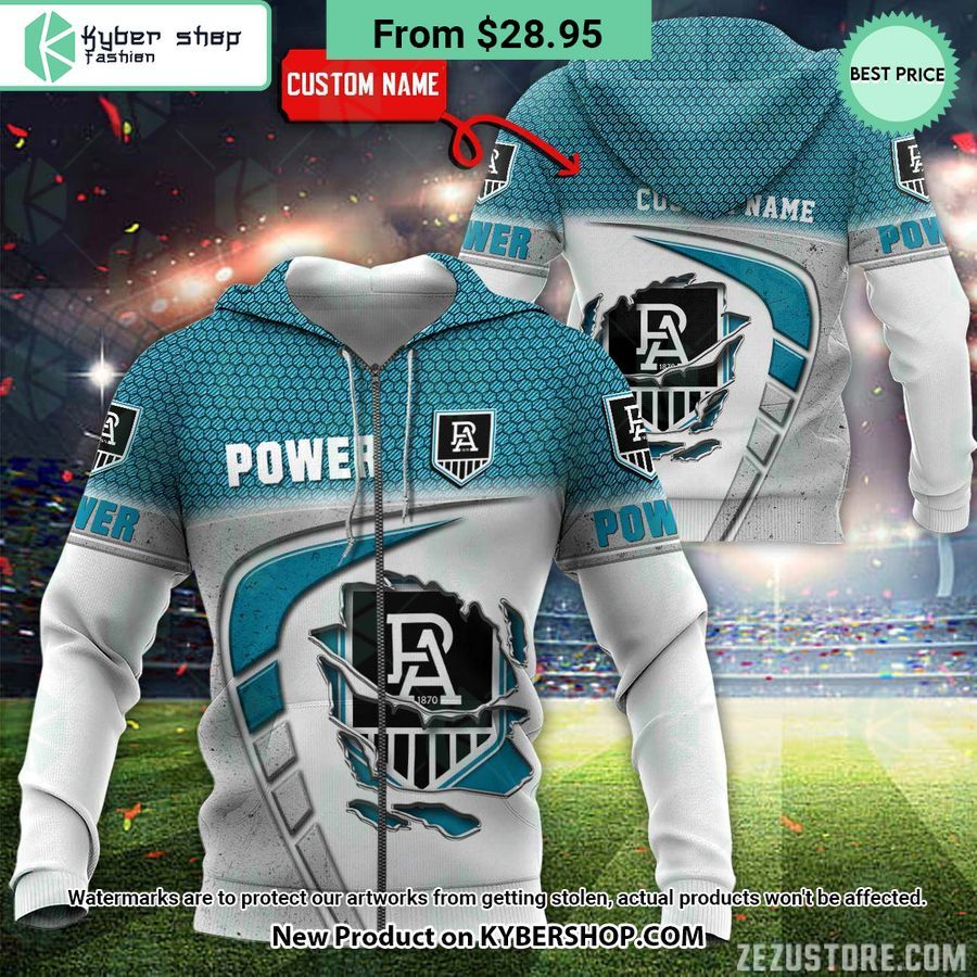 Port Adelaide Power CUSTOM Hoodie