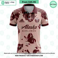 Portland Timbers 2023 Away Heritage Rose MLS CUSTOM Polo Shirt