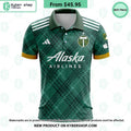Portland Timbers 2023 Home Portland Plaid MLS CUSTOM Polo Shirt