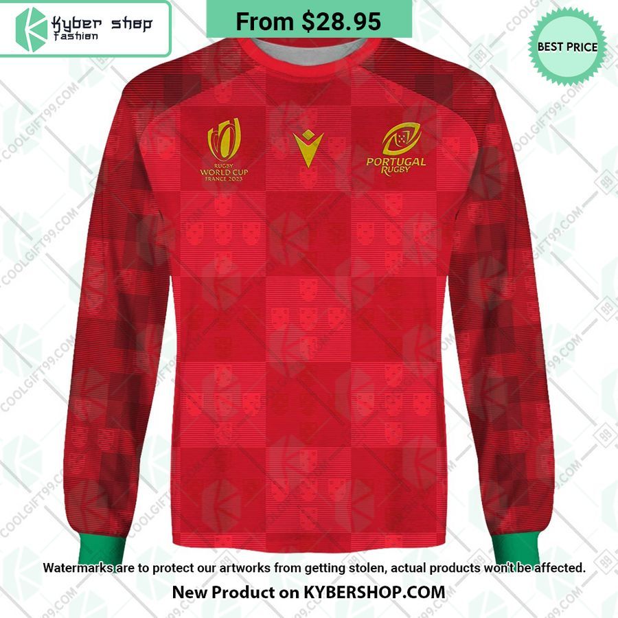 Portugal Rugby Home Jersey Rugby World Cup 2023 CUSTOM Hoodie