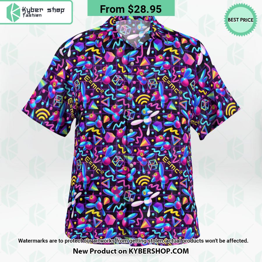 Porygon-Z Hawaiian Shirt Shorts