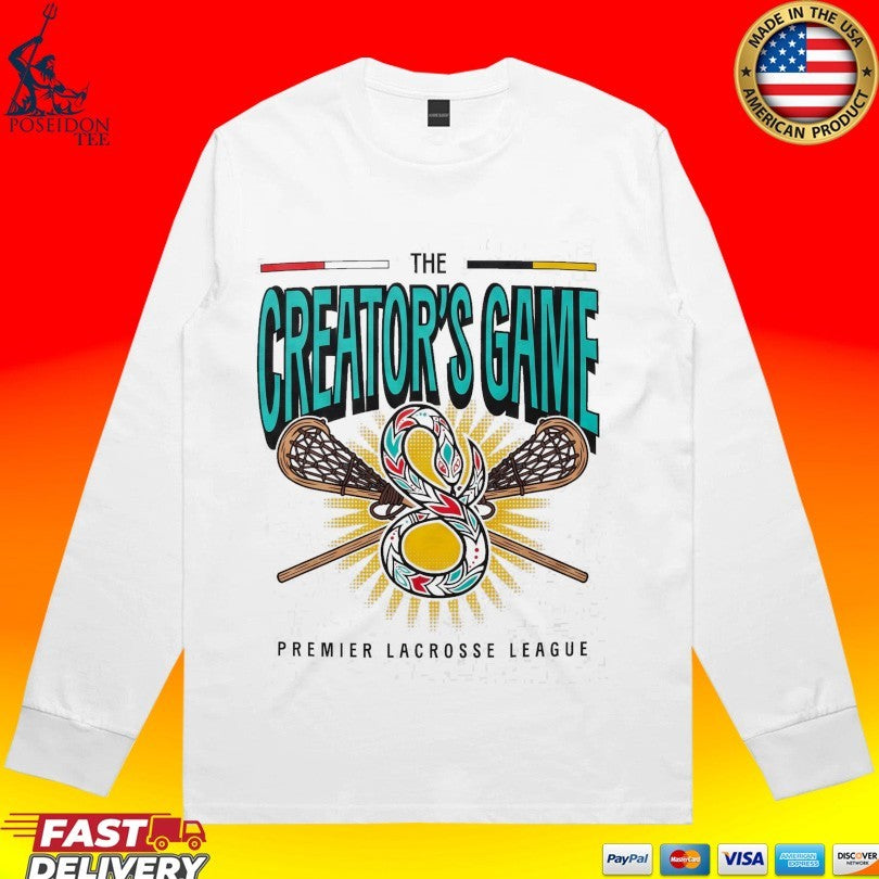 Premier Lacrosse League The Creator’s Game Maryland Whipsnakes T-shirt