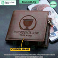 Presidents Cup CUSTOM Leather Wallet