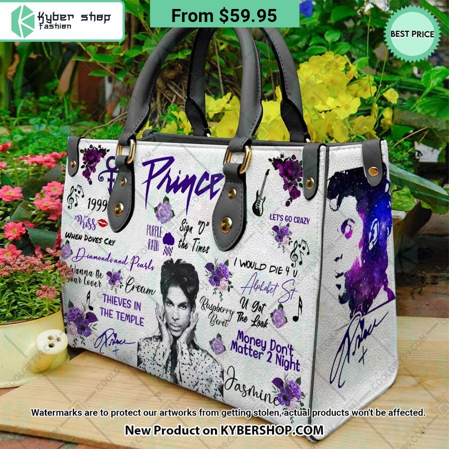 Prince Best Song Leather Handbag
