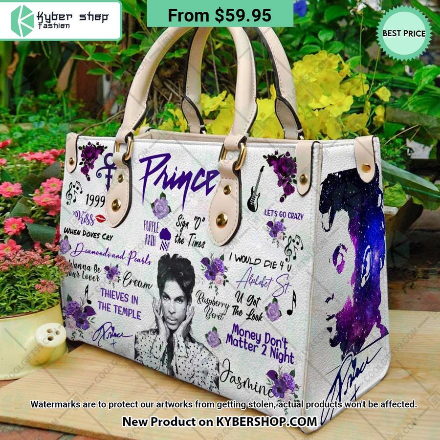 Prince Best Song Leather Handbag