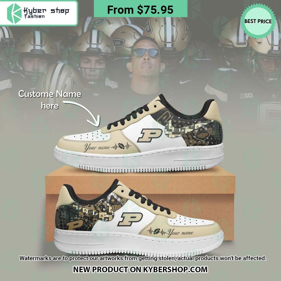 Purdue Boilermakers CUSTOM Air Force 1