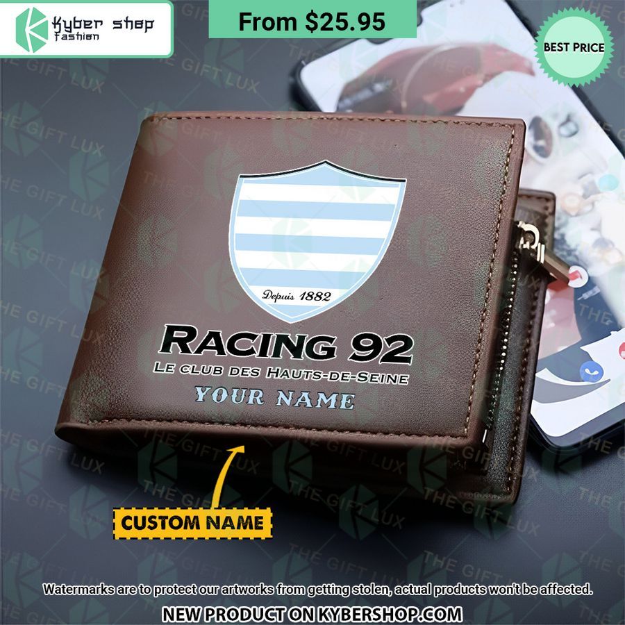 Racing 92 CUSTOM Leather Wallet