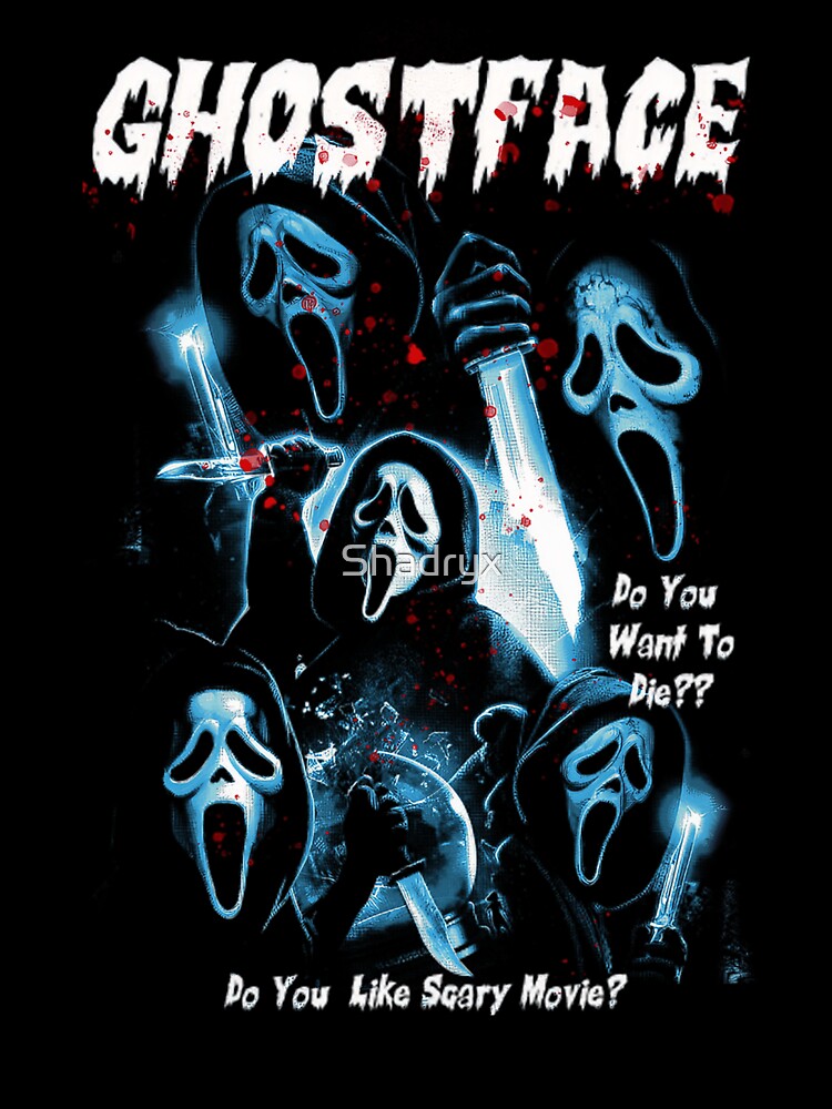 Funny Scray Horror Movie Halloween Vintage by Shadryx