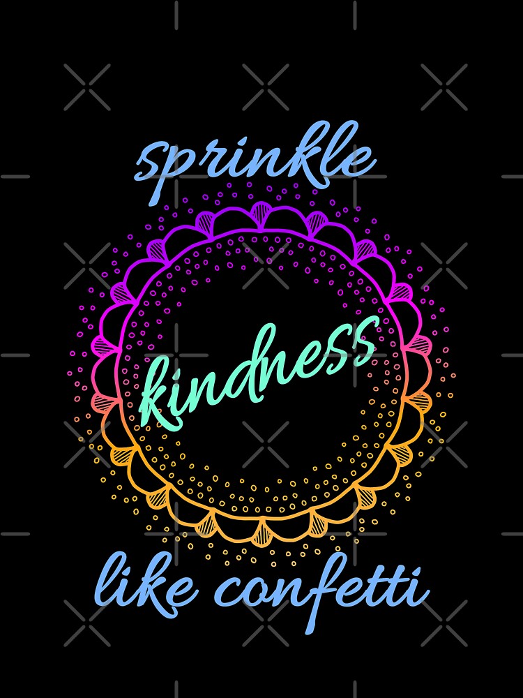 Kindness Mandala by clairesartworks
