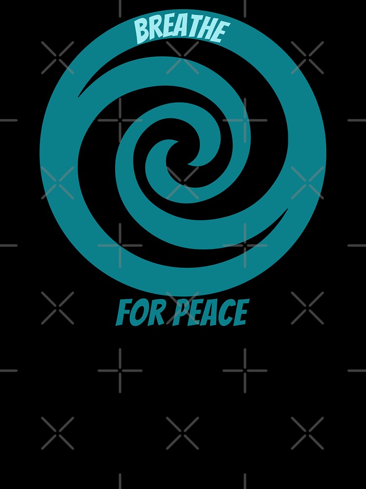 Breathe for Peace Yoga Vortex by B-Smith-Apparel