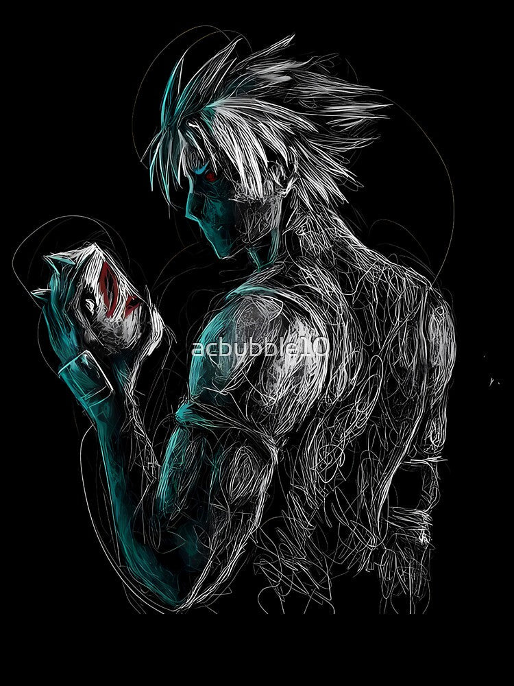 Dark anime-ANBU! by acbubble10 Unisex , , , Long Sleeve Tee